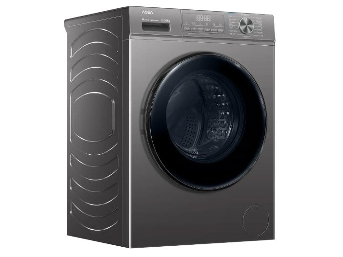 Máy giặt sấy Aqua có hẹn giờ giặt