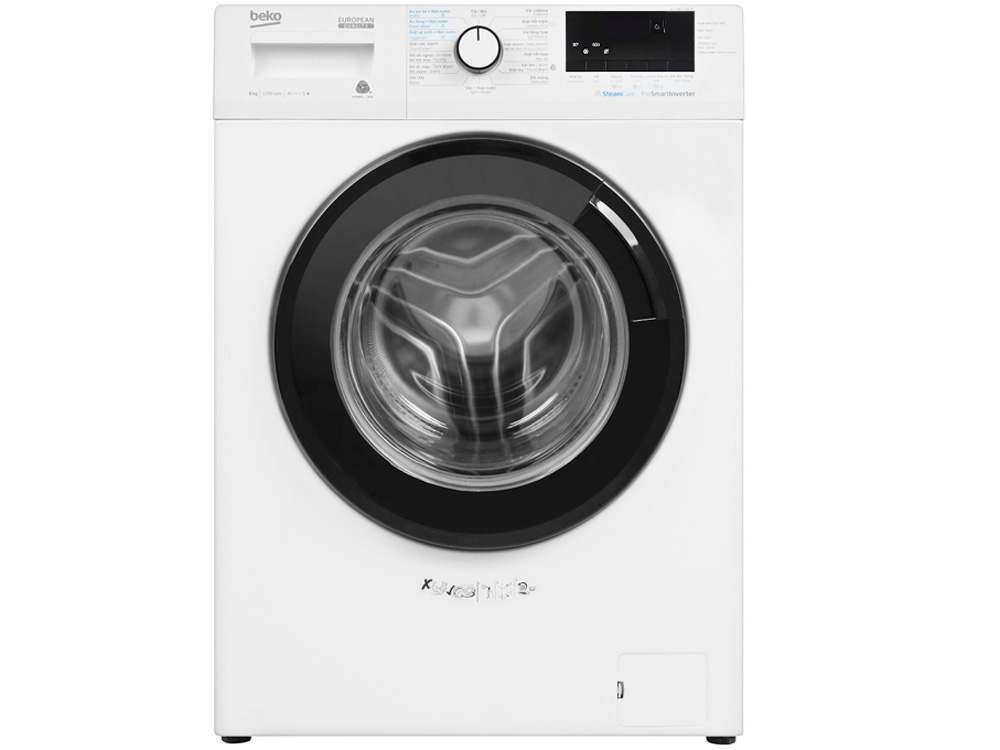 Hình ảnh máy giặt lồng ngang Beko Inverter 8kg WCV8612XB0ST