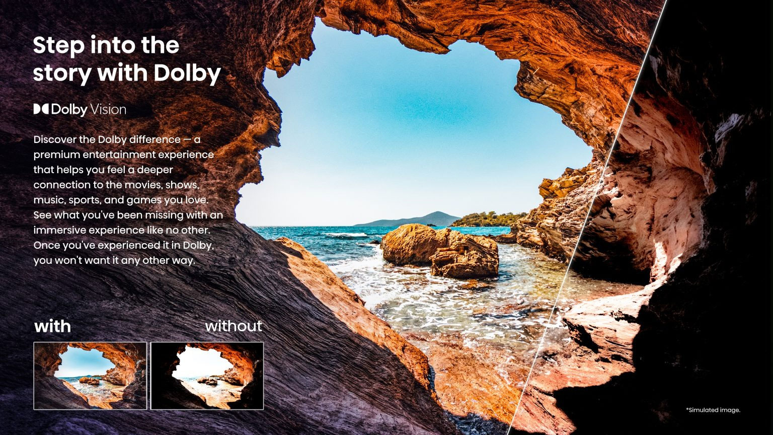 Hisense 75A6100N ứng dụng công nghệ Dolby Vision