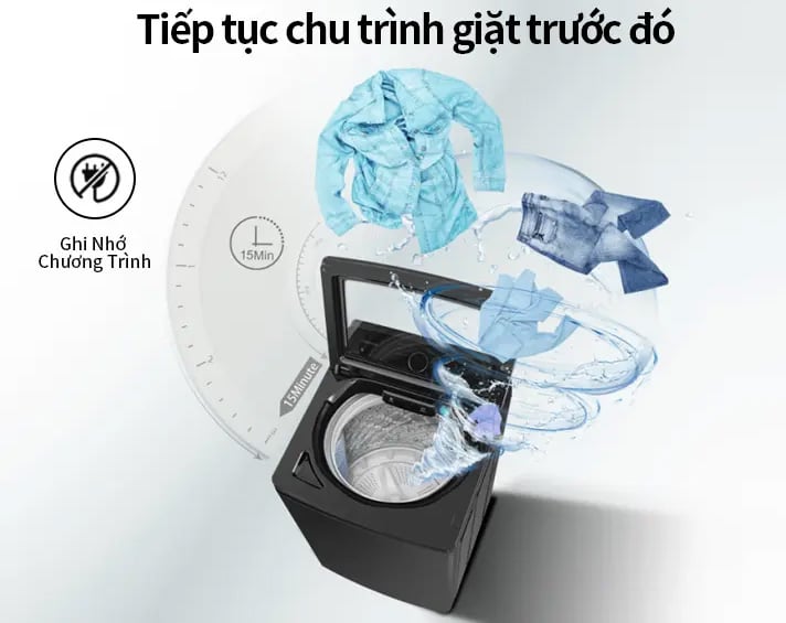 Nhiều tiện ích thông minh – Giặt giũ trở nên đơn giản hơn