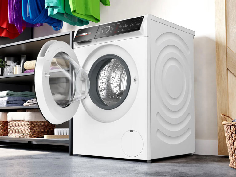 Bosch WGB256A40 sẽ nhắc vệ sinh lồng giặt
