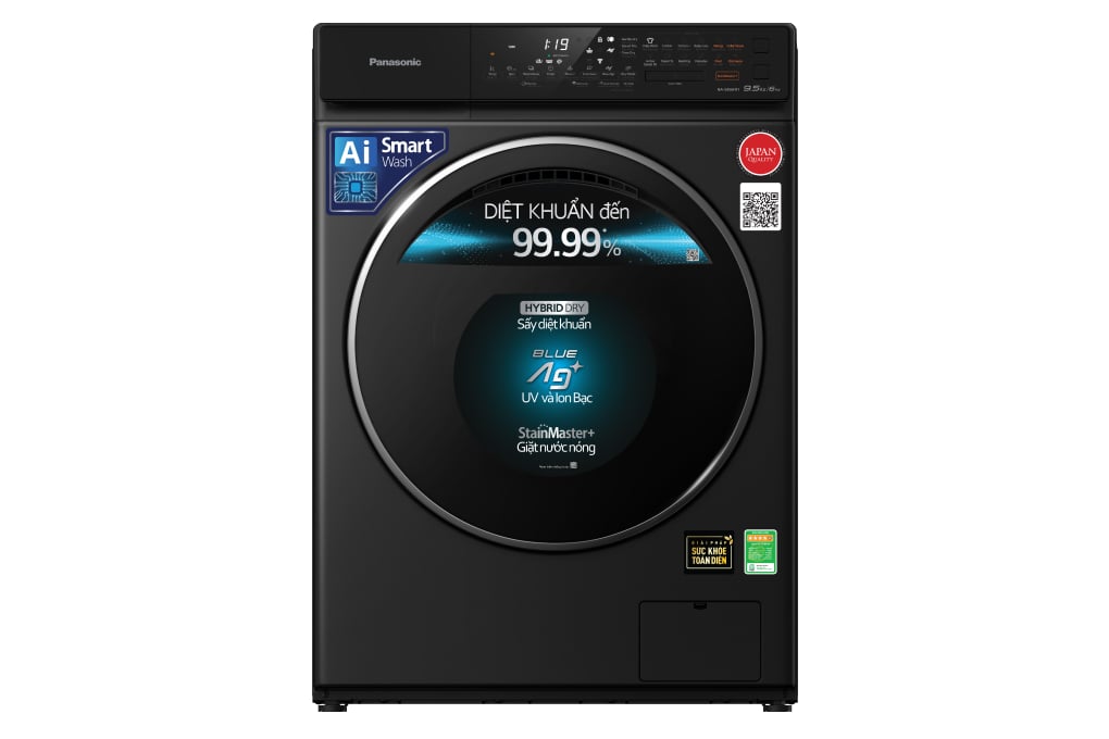 Máy giặt sấy Panasonic Inverter 9.5kg NA-S956FR1BV
