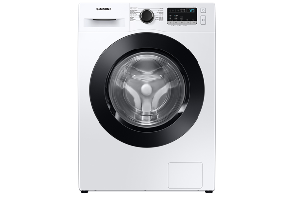 Máy giặt Samsung WW95T4040CE/SV sở hữu thiết kế cửa trước hiện đại, gọn gàng