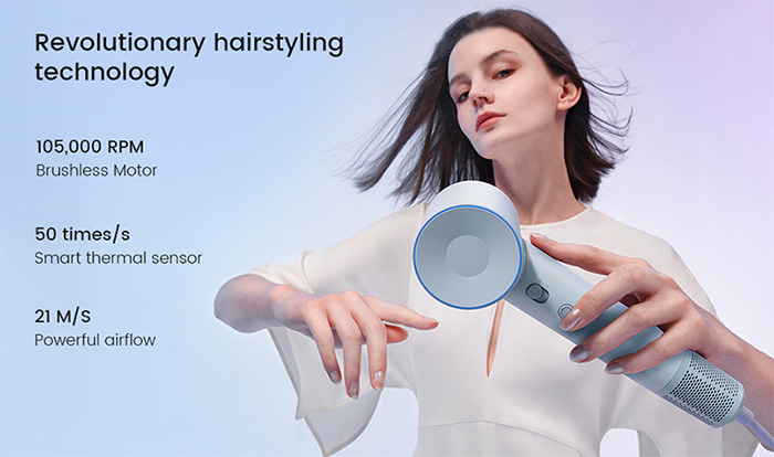 Máy sấy tóc Laifen SE có khả năng vận hành mạnh mẽ