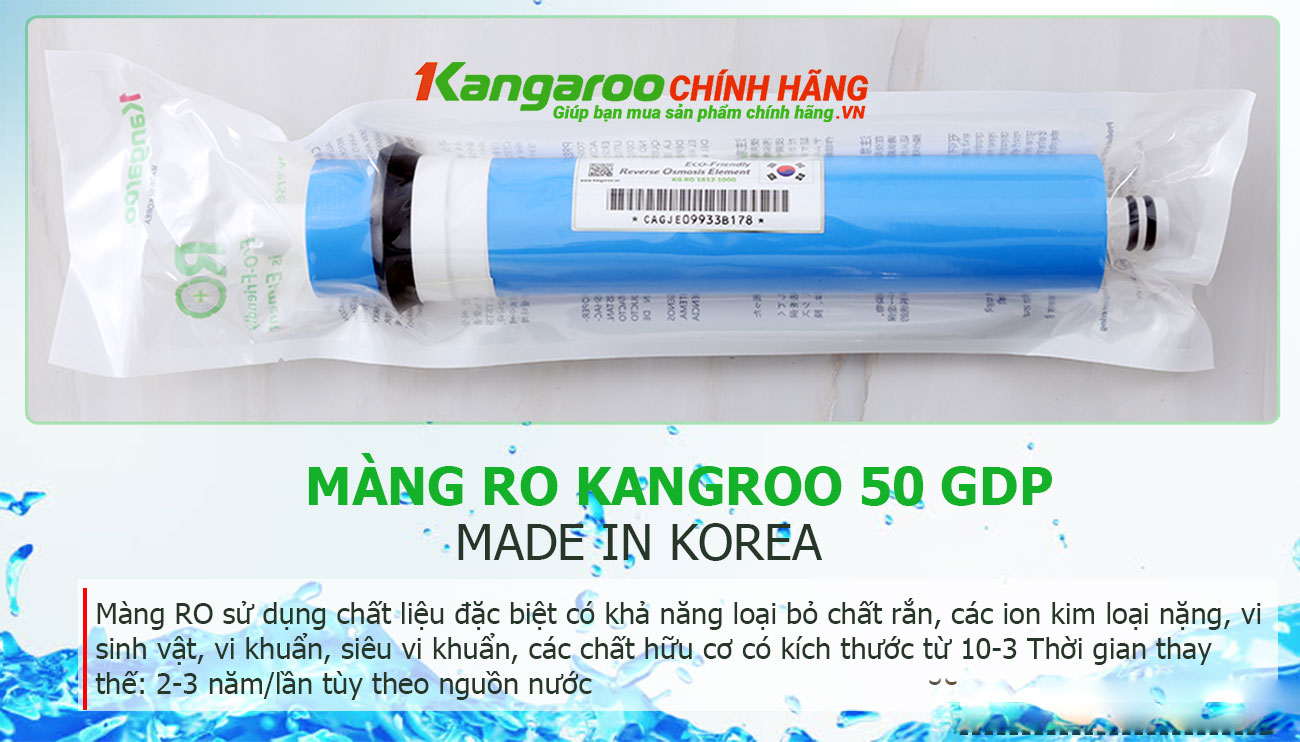 Màng RO nhập khẩu từ Hàn Quốc