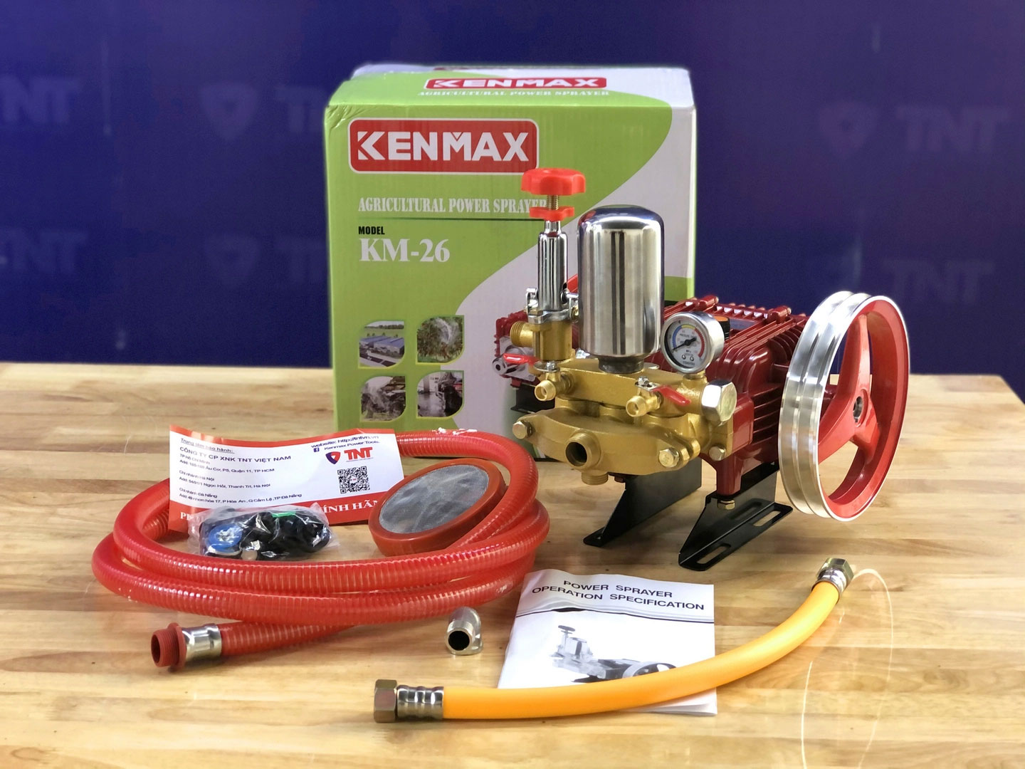 Kenmax KM-26 kèm nhiều phụ kiện