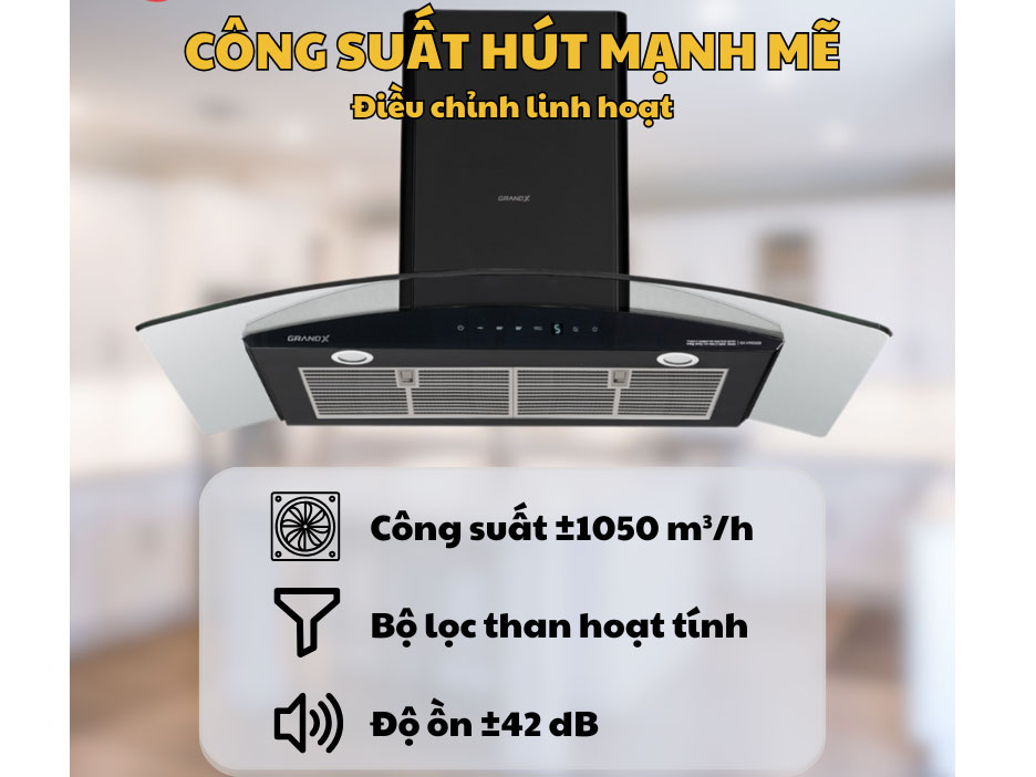 Máy hút mùi tốc độ cao