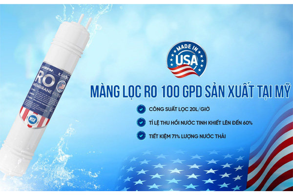 Màng lọc RO sản xuất tại Mỹ