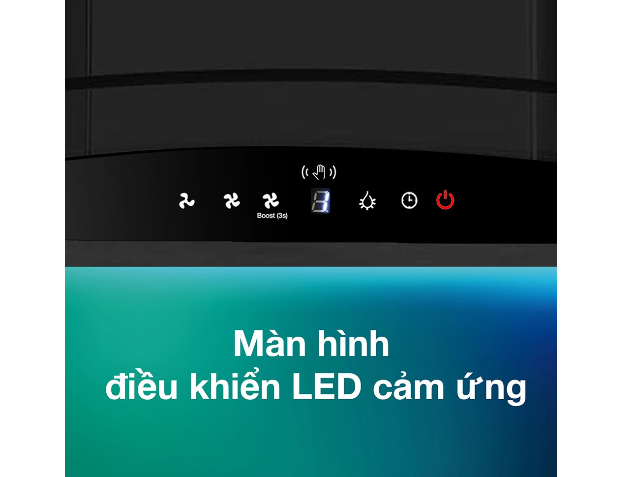 Máy hút mùi điều khiển cảm ứng nhạy bén