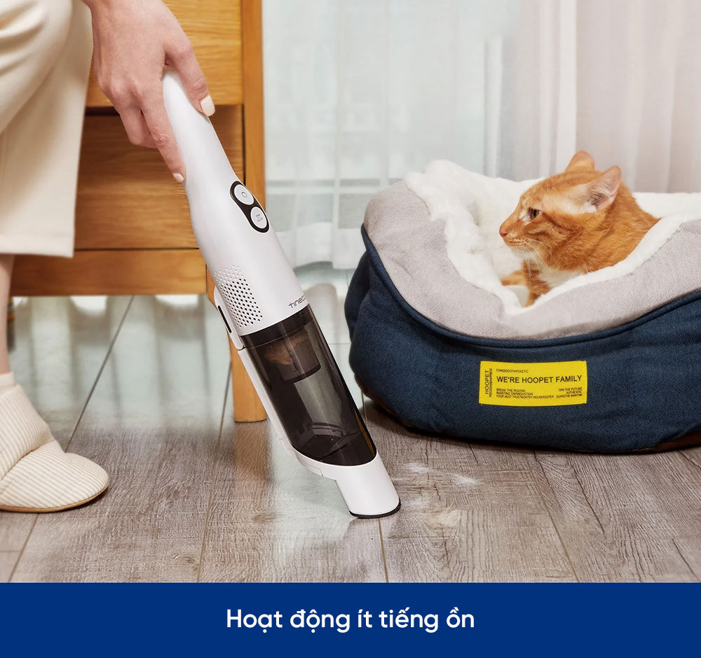 Máy hút bụi lau nhà Tineco có tiếng ồn thấp