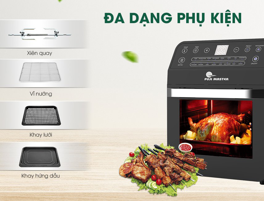 Phụ kiện của nồi chiên chân không Fuji Master FJM-2033