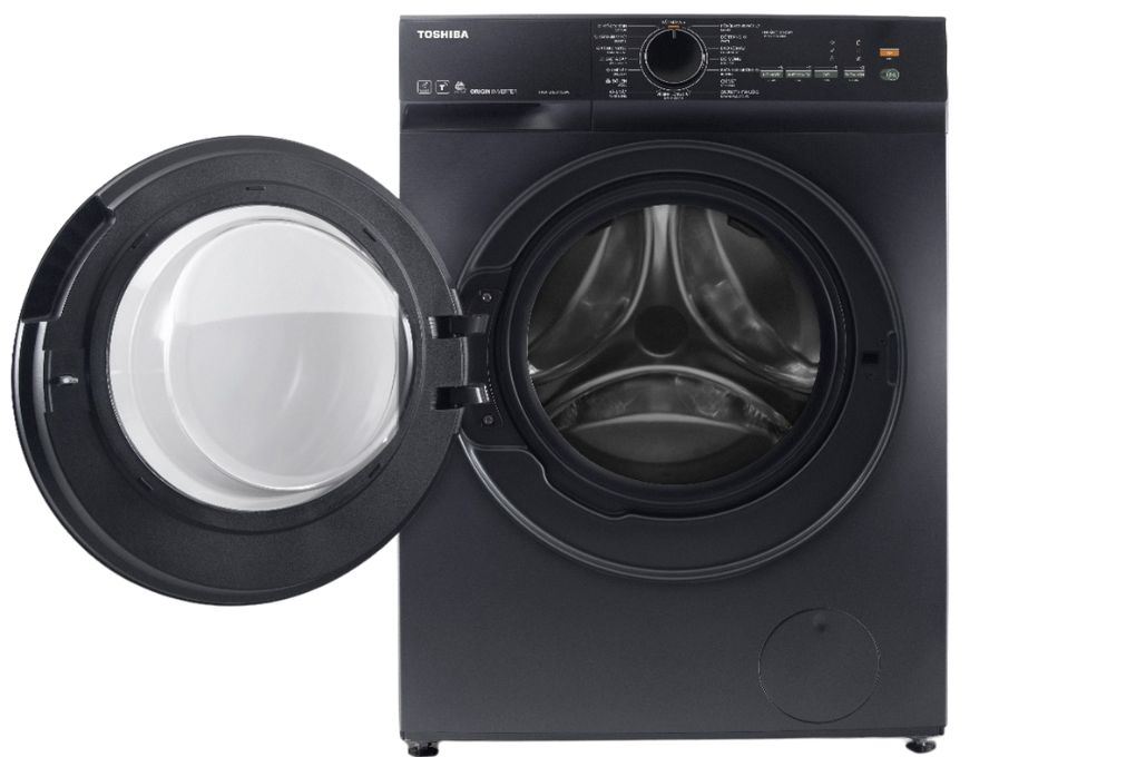 Máy giặt Toshiba giặt được tối đa 12kg quần áo