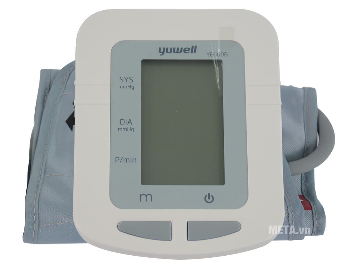 Máy đo huyết áp Yuwell YE660B thiết kế hiện đại, tiện lợi