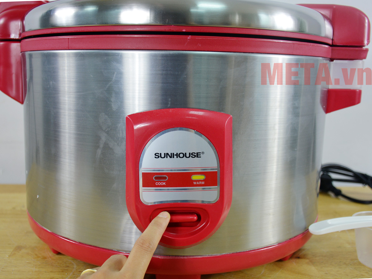 Nồi cơm điện Sunhouse SH 866 dạng công nghiệp