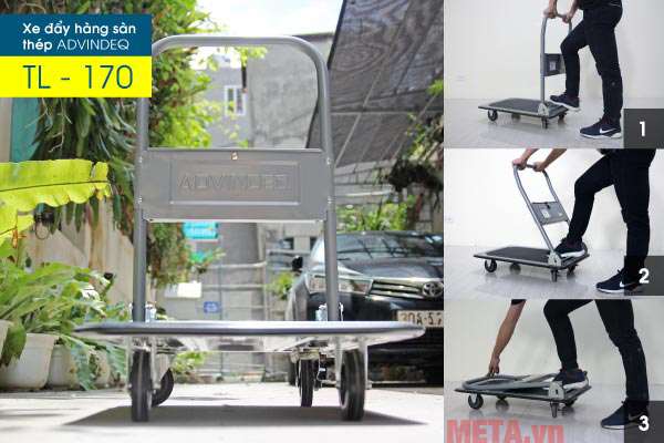 Thao tác gấp tay cầm