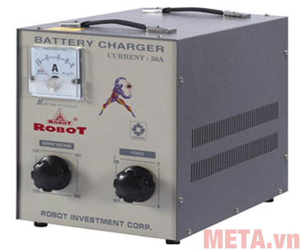 Máy sạc tăng giảm ắc quy Robot 50A Classy hàng Việt Nam