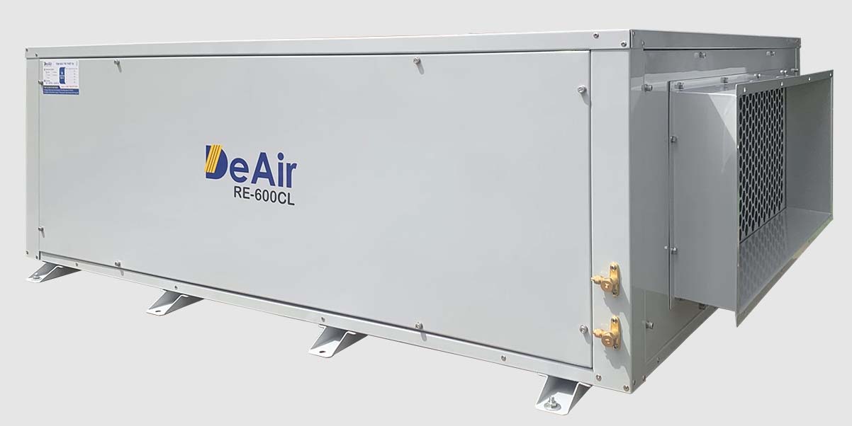 Máy hút ẩm treo trần dễ điều chỉnh độ ẩm