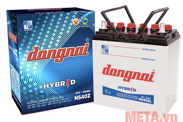 Ắc quy Đồng Nai NS40Z (12V - 40Ah) dạng nước