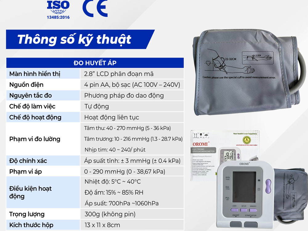 Oromi CONTEC08C đo SPO2 chuẩn