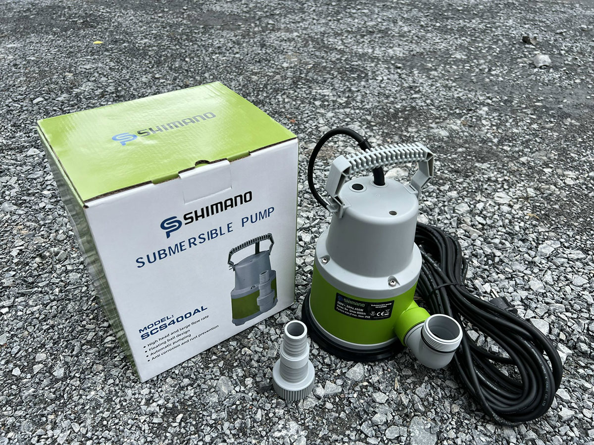 Máy bơm chìm Shimano có dây nguồn 10m