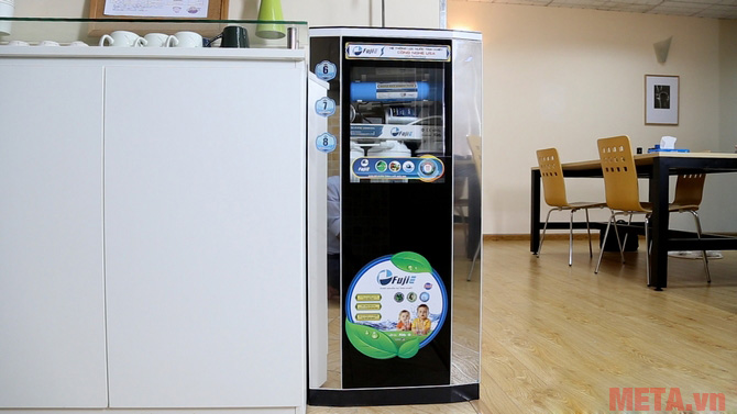 Máy lọc nước R.O nhỏ gọn phù hợp với không gian