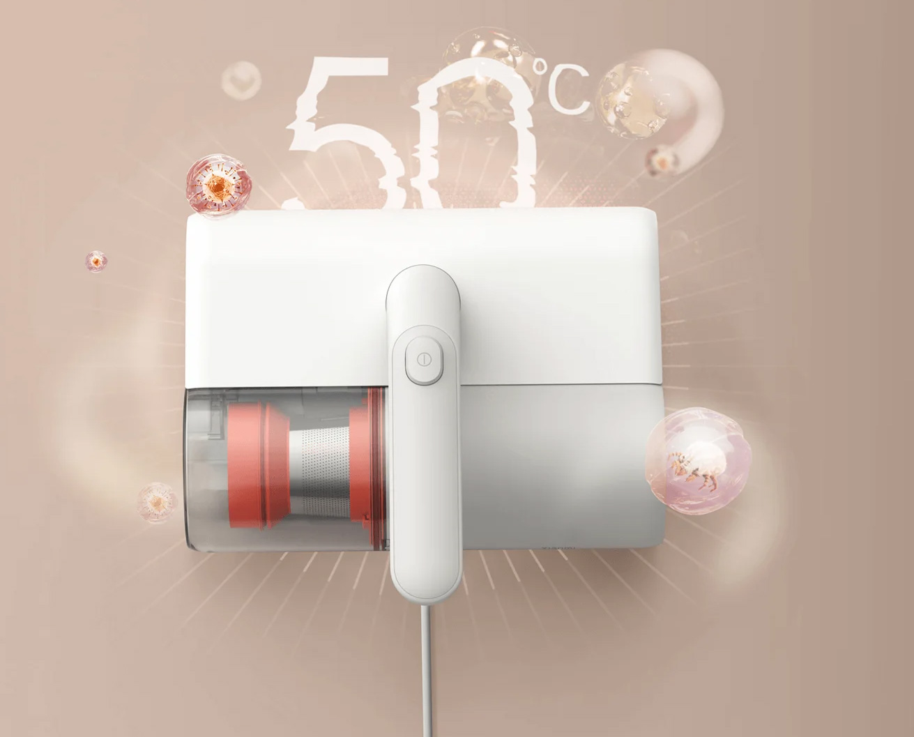 Không khí nóng 50°C – Kháng khuẩn và làm khô vượt trội