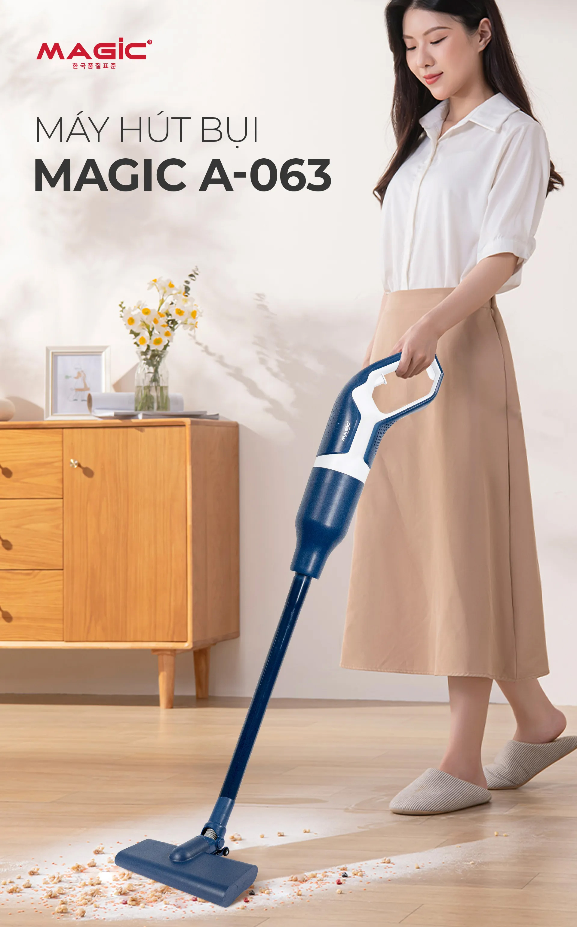Máy hút bụi không dây Magic A-063