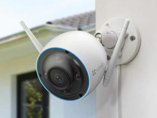 Camera IP Wifi Ezviz H3 lắp đặt ngoài trời