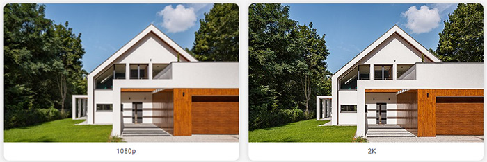 Chất lượng hình ảnh 2K