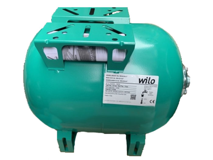 Bình tích áp Wilo 18 lít 10 bar (VESSEL-BOOST-18L-10B-HZ-M-G1)