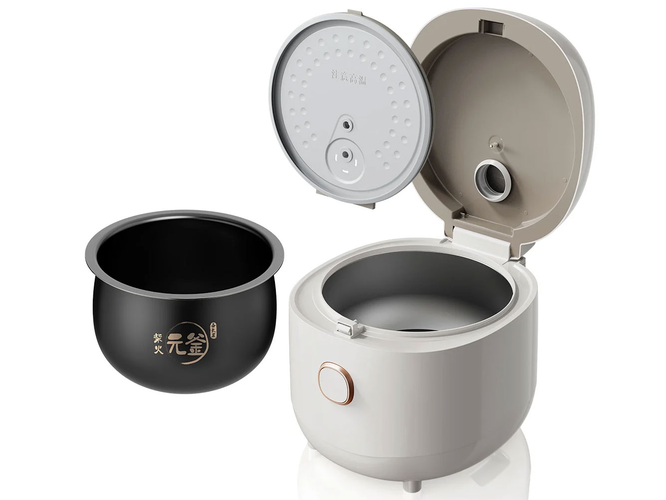 Nồi cơm điện Bear DFB-C40K6 dế dàng tháo rời