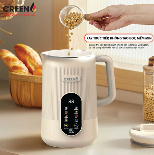 Creen CR-1000 còn được tích hợp nhiều tính năng thông minh đảm bảo độ an toàn