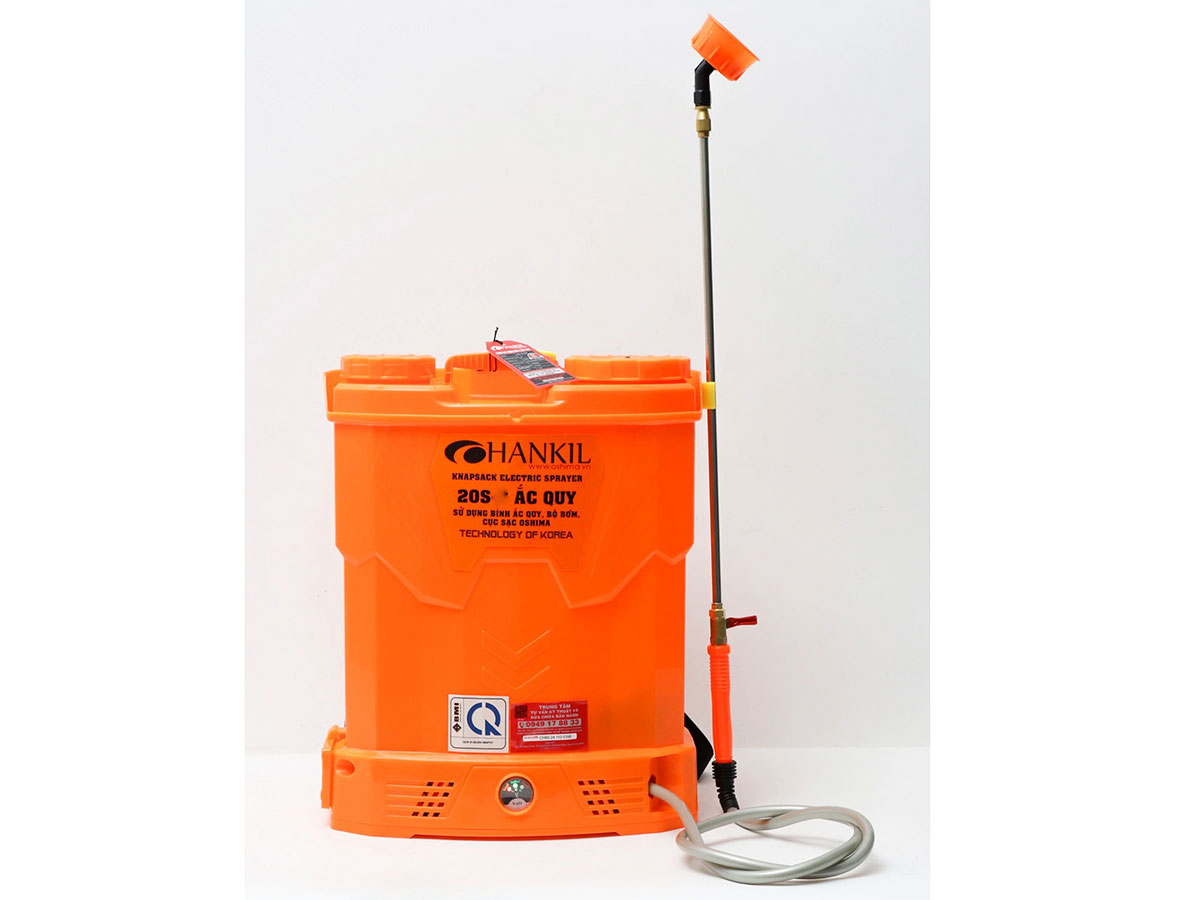 Bình xịt thuốc trừ sâu có dung lượng ắc quy 8Ah