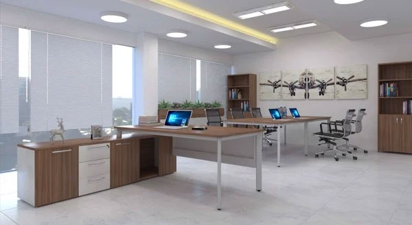 Tủ dựng ở góc rất gọn gàng