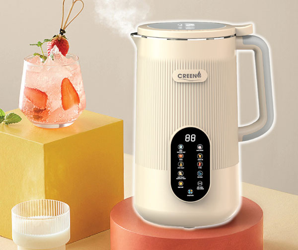 Máy làm sữa hạt Creen CR-1000 có thiết kế hiện đại, sang trọng
