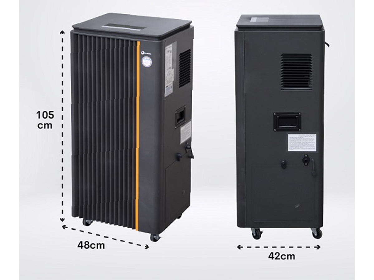 Kích thước của máy hút ẩm
