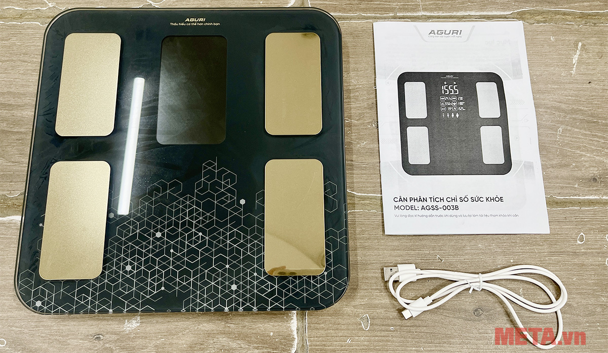 Cân phân tích chỉ số sức khỏe Aguri AGSS-003B