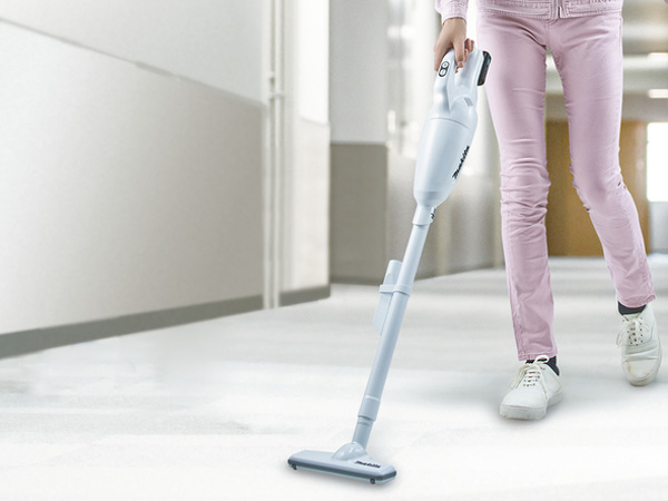 Máy hút bụi dùng pin Makita CL108FDZW có thiết kế gọn gàng, tiện ích