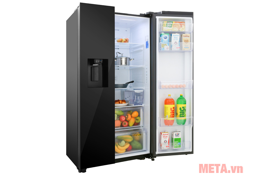 Tủ lạnh Samsung RS64R53012C/SV có chuông báo cửa mở tiện lợi, tránh lãng phí điện năngh