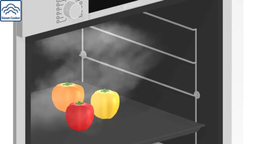 Chức năng Steam giúp thực phâm giữ trọn vị ngon