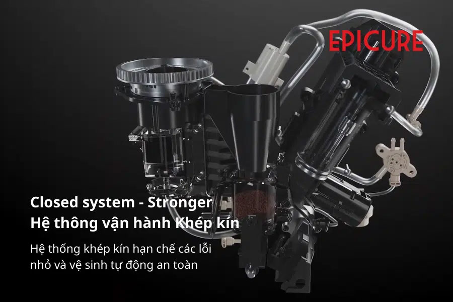 Máy pha cà phê gồm 15 menu thức uống