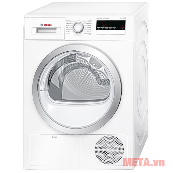 Máy sấy gia đình Bosch thiết kế cửa trước sang trọng, tiện dụng