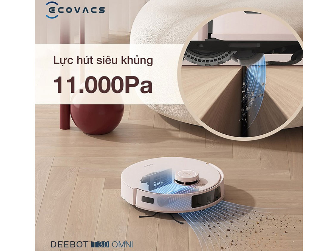 Robot hút bụi có lực hút siêu khủng
