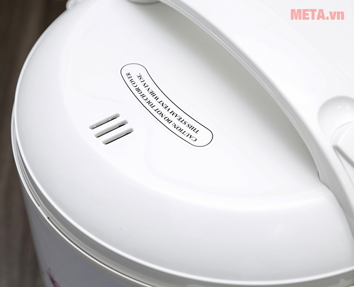 Lỗ thông hơi khi nấu cơm