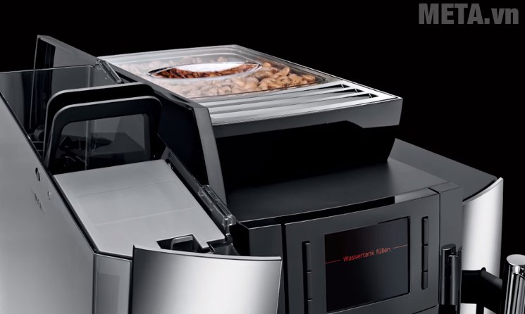 Máy pha cà phê tự động Jura Impressa WE8 có ngăn chứa hạt 500g