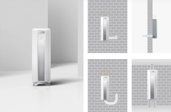 Lắp đặt ở nhiều vị trí khác nhau.