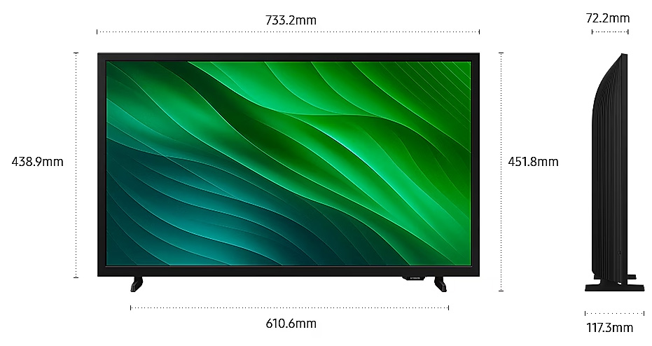 Màn hình Samsung Smart Monitor TV LS32H5000FKXXV