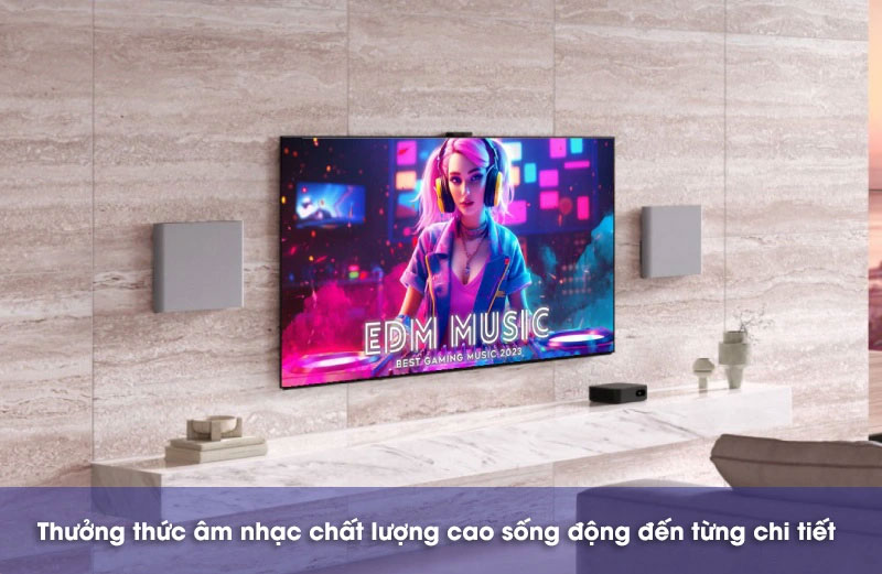 HT-A9M2//M SP1 giúp thưởng thức âm nhạc chất lượng cao, sống động