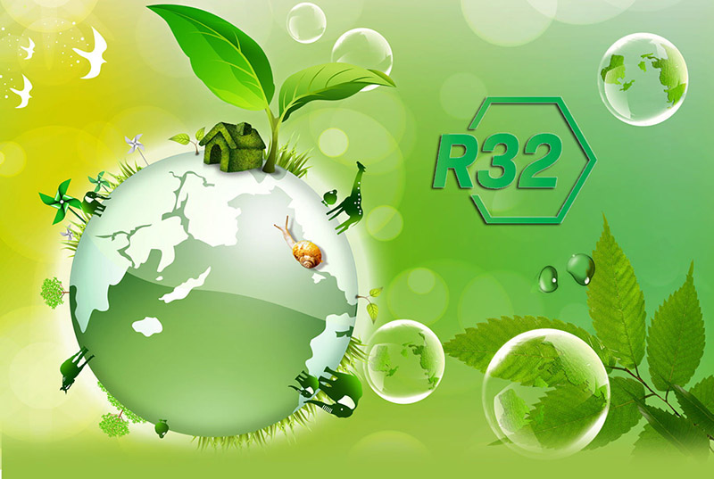 Gas R32 thân thiện môi trường
