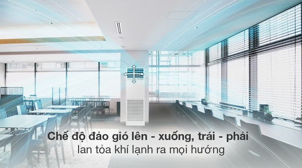 Cơ chế thổi gió linh hoạt